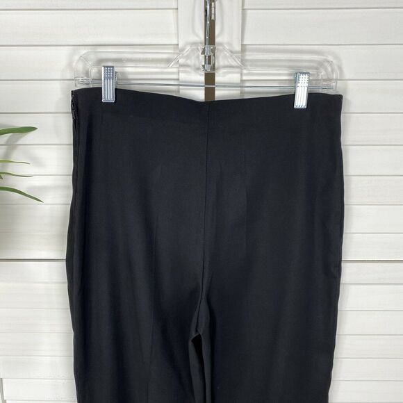 Lior Paris‎ Black Depose Classic Pants Side Zip Split Cuff Womens Size T2 US 6 - Picture 6 of 11